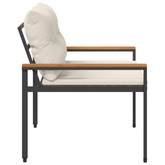 Ławka ogrodowa 2 -Seater 116 x 67,5 x 72 cm polirattan