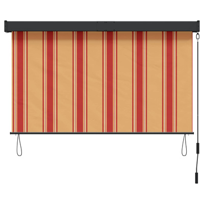 Roleta Wielokolorowe 60 x 250 cm Materiał i Aluminium