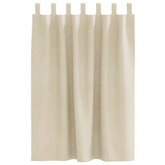 Zasłony zaciemniające 2 pcs Kremowy 140 x 140 cm Aksamit