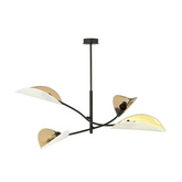 Lampa sufitowa  LOTUS 4 WHITE/GOLD