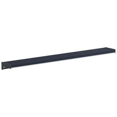 Parapet okienny Antracytowy z rysunkiem drewna PVC
