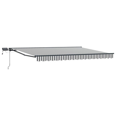 Ręczny ramowy zewnętrzny markizowy z LED 4 x 2 m