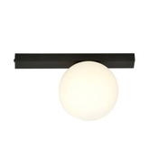 Lampa sufitowa FIT 1 BLACK/OPAL