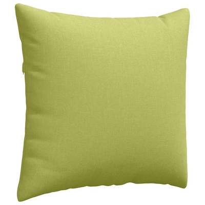 Poduszki na sofę 2 pcs Jasnozielony 45 x 45 cm tkanina