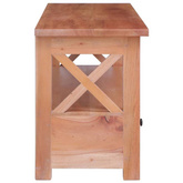 vidaXL Szafka pod TV, 120x30x40 cm, lite drewno mahoniowe