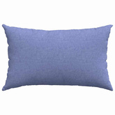 Poduszki na sofę 2 pcs Niebieski dżins 50 x 30 cm tkanina