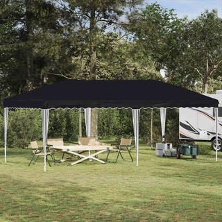 Namiot imprezowy rozkładany 575 x 290 x 245 cm Antracyt