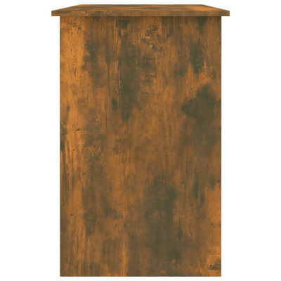vidaXL Biurko, przydymiony dąb, 100x50x76 cm, materiał drewnopochodny