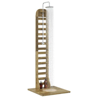 Prysznic na zewnątrz 223 cm naturalny
