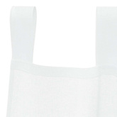 Firany Voile z zasłonami 2 pcs Biały 225 x 140 cm Poliester