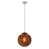 Lampa sufitowa wisząca 1X60W E27 patynowy CLUB 31-51219