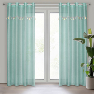 Firana Kids miętowa 140x250