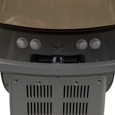 Gabbiano sauna fryzjerska stojąca 408D srebrna z aktywnym ozonem 130823