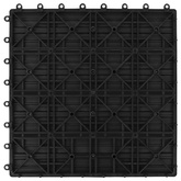 Płytka Tarasowa 11 pcs Czarny 30 x 30 cm