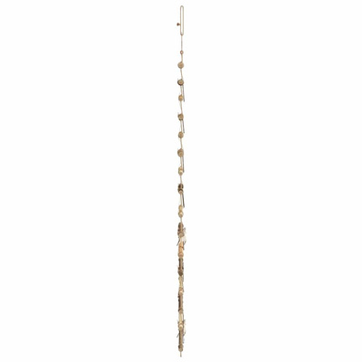 Choinka z 50 diodami LED Naturalny 120 cm jesion lite drewno
