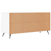 vidaXL Szafka pod TV, biała, 102x36x50 cm, materiał drewnopochodny wariant 5