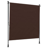 Zewnętrzna Roleta Rolkowa brązowy 100 x 270 cm