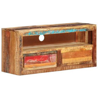 vidaXL Szafka pod TV, 88x30x40 cm, lite drewno z odzysku