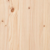 Drzwi przesuwne 90 x 208 cm Lite drewno sosnowe naturalny