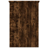 vidaXL Biurko, przydymiony dąb, 100x50x76 cm, materiał drewnopochodny model standard