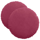 Poduszki na siedziska 2 pcs Czerwone wino ? 40 x 13 cm Aksamit