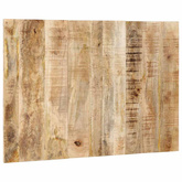 Zagłówek 120 cm lite drewno surowe mango