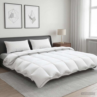 Zestaw kołdry 90% z gęsiego puchu FULDA 3 szt. 240 x 260 cm