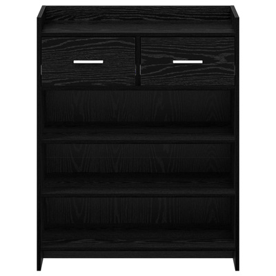 Szafka na buty Czarny dąb 73,5 x 36 x 92 cm Drewno inżynieryjne