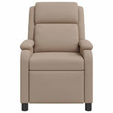 Fotel recliner Cappuccino Ekoskóra