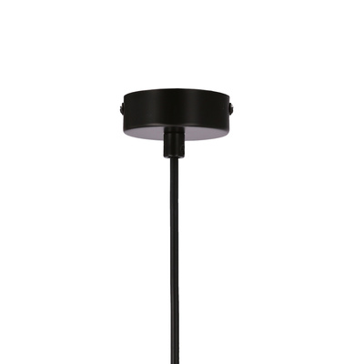 Ostor lampa wisząca czarny+beżowy 1x40W E27