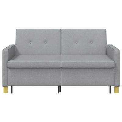 Rozkładana sofa jasnoszary 154 x 94,5 x 80,5 cm