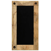 vidaXL Lustro z ramą z litego drewna mango, 50 x 110 cm