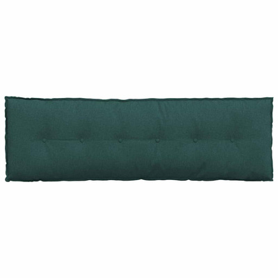 Poduszka na plecy Ciemna zieleń 160 x 19 x 50 cm tkanina