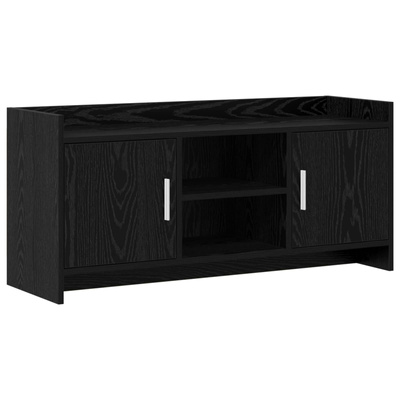 Szafka pod telewizor 102 x 33 x 47 cm Czarny dąb