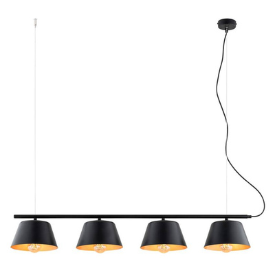Lampa wisząca GELATO 4 BLACK/GOLD