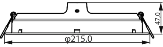 Oprawa wpuszczana LED MESON 23,5W 6500K 1820lm okrągła biała Philips