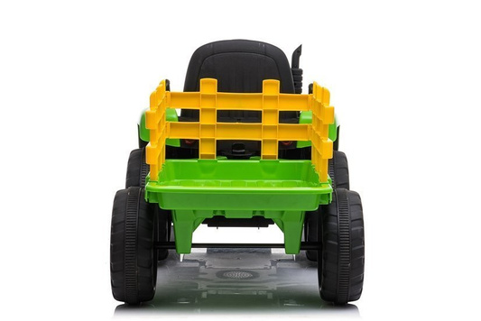 Traktor na Akumulator z Przyczepą XMX611 Pilot Światła LED Zielony