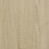 vidaXL Biurko dąb sonoma 120x50x75 cm metal i materiał drewnopochodny
