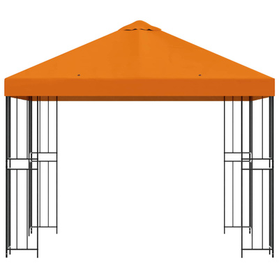 Altana 3 x 3 m pomarańczowy Poliester i Stal 190 gsm