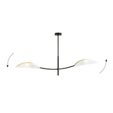 Lampa sufitowa LOTUS 2 WHITE/GOLD