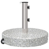 Podstawa do parasola Szary ? 45 x 37.5 cm Granit