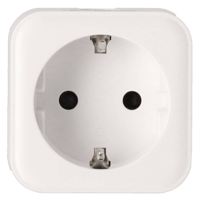 Inteligentne gniazdko wtyczka Schuko WiFi Smart Tuya z monitorem energii 16A 3680W EDO777486 EDO Solutions