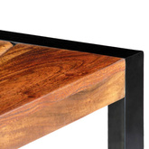 vidaXL Szafka pod TV, 140 x 30 x 45 cm, lite drewno akacjowe