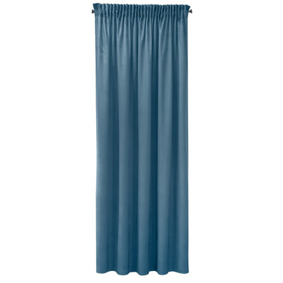 Zasłona Pier niebieska 140x270