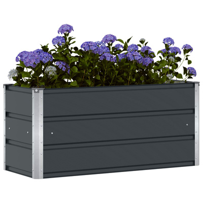 Donica Antracyt 100 x 40 x 45 cm Stal