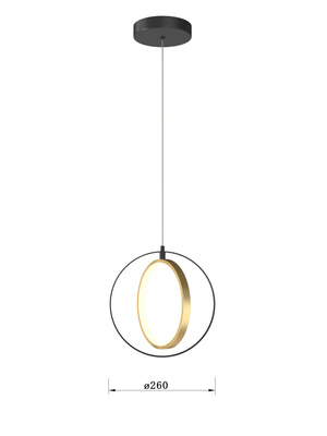 Lampa wisząca VALLA 6134-0110