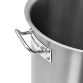 vidaXL Garnek, 44 L, 45 x 28 cm, stal nierdzewna