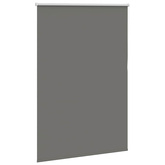 Roleta zaciemniająca szara 90x130 cm Szerokość tkaniny 85,7 cm