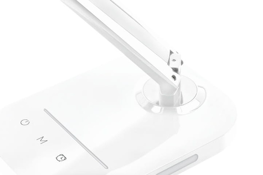 Lampka biurkowa GGALE, 550lm ściemnialna biała