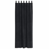 Zasłony zaciemniające 2 pcs Czarny 140 x 245 cm Aksamit